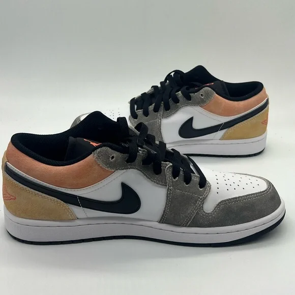 Nike Air Jordan 1 Low SE 'Flight Club' Black Ember DX4334-008 Men's  New no box - Picture 4 of 6